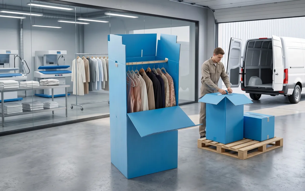 Nettoyeurs et buanderies : livrer les vêtements de vos clients en parfait état