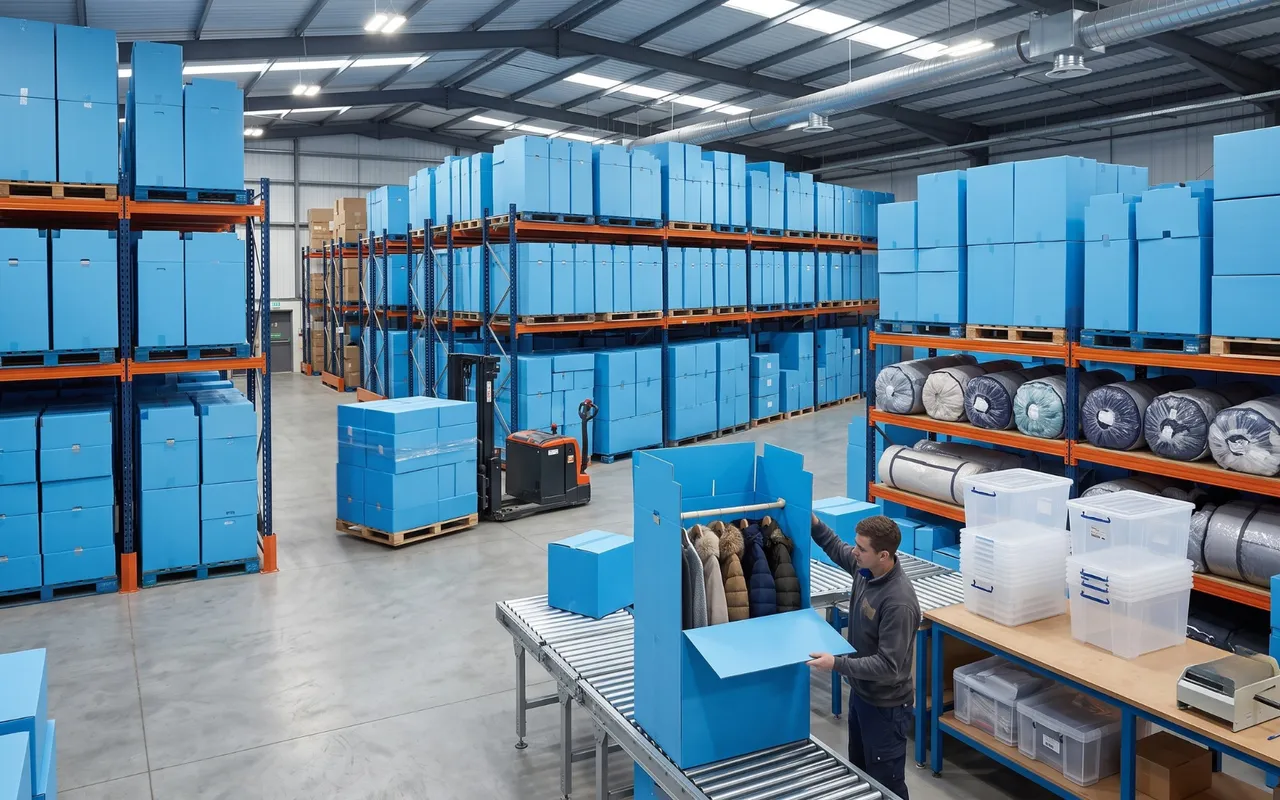 Seasonal business storage: manage off-season textiles efficiently